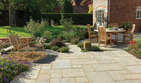 sandstone paving