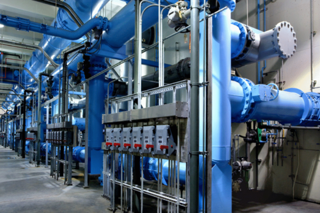 water treatment service area